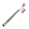 Product Image of 12" Click Seal Braided Stainless Steel Hose Toilet Connector (3/8"Compression x 7/8" Ballcock)