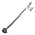 Product Image of B1T16 16" Braided Stainless Steel Hose Toilet Connector (3/8" Compression x 7/8" Ballcock)