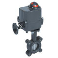 Product Image of 4" 2-Way Normally Closed Industrial Butterfly Valve, 2-Position, 120V (175 PSI)