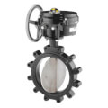 Product Image of 10" 2-Way Normally Closed Industrial Butterfly Valve, 2-Position, 120V, 3000 lb-in (175 PSI)