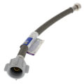 Product Image of 12" Polymer Coated Braided Toilet Adapter (1/2" Compression x 7/8" Ballcock)