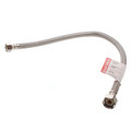 Product Image of 20" Braided Stainless Steel Hose Faucet Water Supply Connector (1/2" Compression x 1/2" FIP)