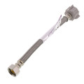 Product Image of B4T09 9" Braided Stainless Steel Hose Toilet Connector (1/2 FIP x 7/8" Ballcock)