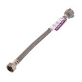 Product Image of 12" Braided Stainless Steel Toilet Supply Connector (1/2" FIP x 7/8" Ballcock)