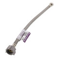 Product Image of 16" Braided Stainless Steel Toilet Supply Connector (1/2" FIP x 7/8" Ballcock)