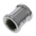 3/4" Chrome Plated Bronze Coupling (Lead Free)