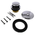 Product Image of 1-1/2" x 1-3/8" CP Pop-Up, 1-Hole Bath Waste Conversion Kit