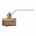 Product Image of 3" Full Port Threaded 2-Piece Brass Ball Valve, w/ Chrome Plated Brass Ball (Lead Free)