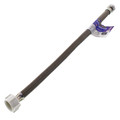 Product Image of 16" Polymer Coated Braided Hose Toilet Adapter (1/2" FIP x 7/8" Ballcock)
