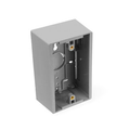 Product Image of Surface-mount Back Box, Single-Gang, 1.89" Box Depth (Gray)