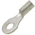 Product Image of #6 Bolt Hole Non-Insulated Copper Ring Terminal, 18-14 AWG