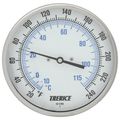 Product Image of B856, 5" Dial, 4" Adjustable Angle Bimetal Thermometer with Recal (25-Degree (F) to 125-Degree (F) & -5-Degree (C) to 50-Degree (C))