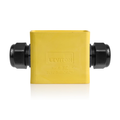 Product Image of Portable Outlet Box, Single-Gang, Standard Depth, Feed-Thru Style, Cable Diameter (0.590", 1.000") (Yellow)