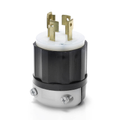 Product Image of 30A, 120/208V 3-Phase Y, Non-NEMA, 4P, 4W, Locking Plug, Non-Grounding (Black/White)