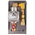 Product Image of PVC BBQ Gas Outlet with 1/2" NPT Inlet x 1/2" Quick Disconnect Outlet, 2 PSI