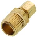 Product Image of 1/4" OD x 3/8" MIP Brass Compression Connector, Lead Free