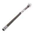 Product Image of 12" Polymer Coated Braided Hose Toilet Adapter (3/8" Flare x 7/8" Ballcock)