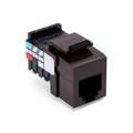 Product Image of Voice Grade Quickport, Jack, 6P6C (Brown)