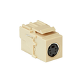 Product Image of S-video Feedthrough Quickport, Connector (Ivory) Housing
