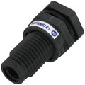 Product Image of 1/2" PVC Bulkhead Fitting w/ EPDM Gasket (Socket x Thread)