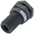Product Image of 3/4" PVC Bulkhead Fitting w/ EPDM Gasket (Socket x Thread)