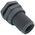1" CPVC Bulkhead Fitting w/ EPDM Gasket (Thread x Thread)