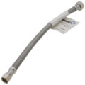 Product Image of 12" Braided Stainless Steel Hose Faucet Connector (3/8" Compression x 1/2" FIP)