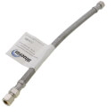Product Image of 12" Braided Stainless Steel Hose Faucet Connector (3/8" Compression x 3/8" O.D. Compression)