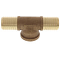Product Image of 1-1/4" Insert x Insert x FPT Combination Tee (Lead Free)