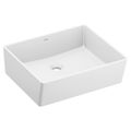 Product Image of White Vitreous China Rectangular Vessel Bathroom Sink, 18" X 15.75" X 6", BGCW10RV1618