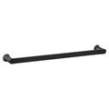 Product Image of Genta Lx Matte Black 24" Towel Bar, BH3824BL