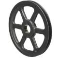 Product Image of 1 Groove Cast Iron Classical Gripbelt Sheave, 4L or A, 5L or B Belt, 9.75" OD