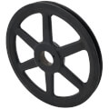Product Image of 1 Groove Cast Iron Classical Gripbelt Sheave, 4L or A, 5L or B Belt, 10.75" OD