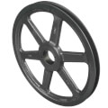 Product Image of 1 Groove Cast Iron Classical Gripbelt Sheave, 4L or A, 5L or B Belt, 11.75" OD
