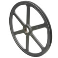 Product Image of 1 Groove Cast Iron Classical Gripbelt Sheave, 4L or A, 5L or B Belt, 15.75" OD