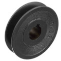 Product Image of 1 Groove Cast Iron Classical Gripbelt Sheave, 4L or A, 5L or B Belt, 3.95" OD