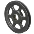 Product Image of 1 Groove Cast Iron Classical Gripbelt Sheave, 4L or A, 5L or B Belt, 7.45" OD