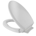Product Image of SS154#11 Traditional Softclose Non Slamming, Slow Close Elongated Toilet Seat & Lid (Colonial White)