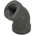 Product Image of 1/4" Black 45-Degree Elbow