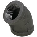 Product Image of 1" Black 45-Degree Elbow