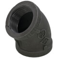 Product Image of 1-1/4" Black 45-Degree Elbow