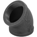 Product Image of 3" Black 45-Degree Elbow