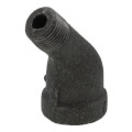 Product Image of 1/8" Black 45° Street Elbow