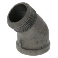 Product Image of 1-1/4" Black 45° Street Elbow