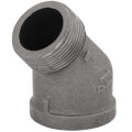 Product Image of 1-1/4" Black 45-Degree Street Elbow