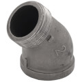 Product Image of 2" Black 45-Degree Street Elbow