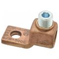 Product Image of Locktite Copper 1-Hole Lug for Conductor Range 4/0 AWG - 300 kcmil or 250 - 300 NAVY, 1/2" Bolt, 31013