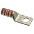 Product Image of Copper One-Hole Lug, Long Barrel, Blind End, Max 35kV, Wire Size 3/0 AWG, 1/2" Bolt (Orange), 54965BE