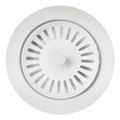 Product Image of Color-Coordinated Metal Basket Strainer (White)