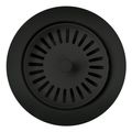 Product Image of Color-Coordinated Metal Basket Strainer (Coal Black)